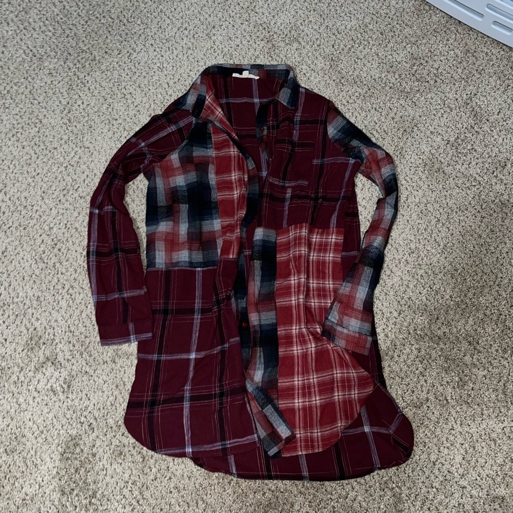 Plaid dress/shirt